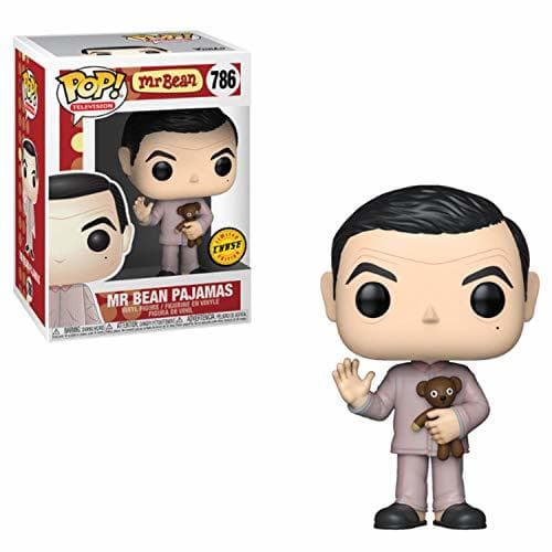 Juego Figura de Vinilo Funko Pop! Chase Mr Bean con Oso de Peluche