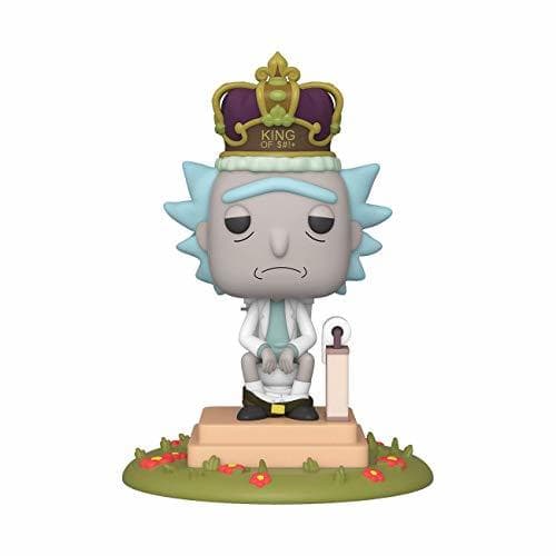 Juego Funko-Pop Animation: Rick & Morty-King of $#+ w/Sound Rick and Morty Collectible