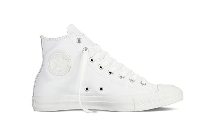 Fitness Converse Chuck Taylor All Star Hi, Zapatillas Unisex, Blanco