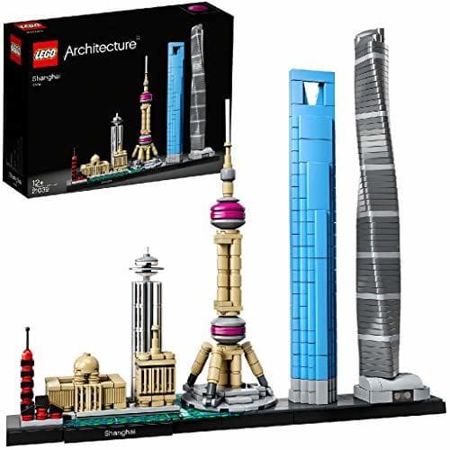 Producto LEGO Architecture - Shanghái, Set de Construcción de Skyline con el World