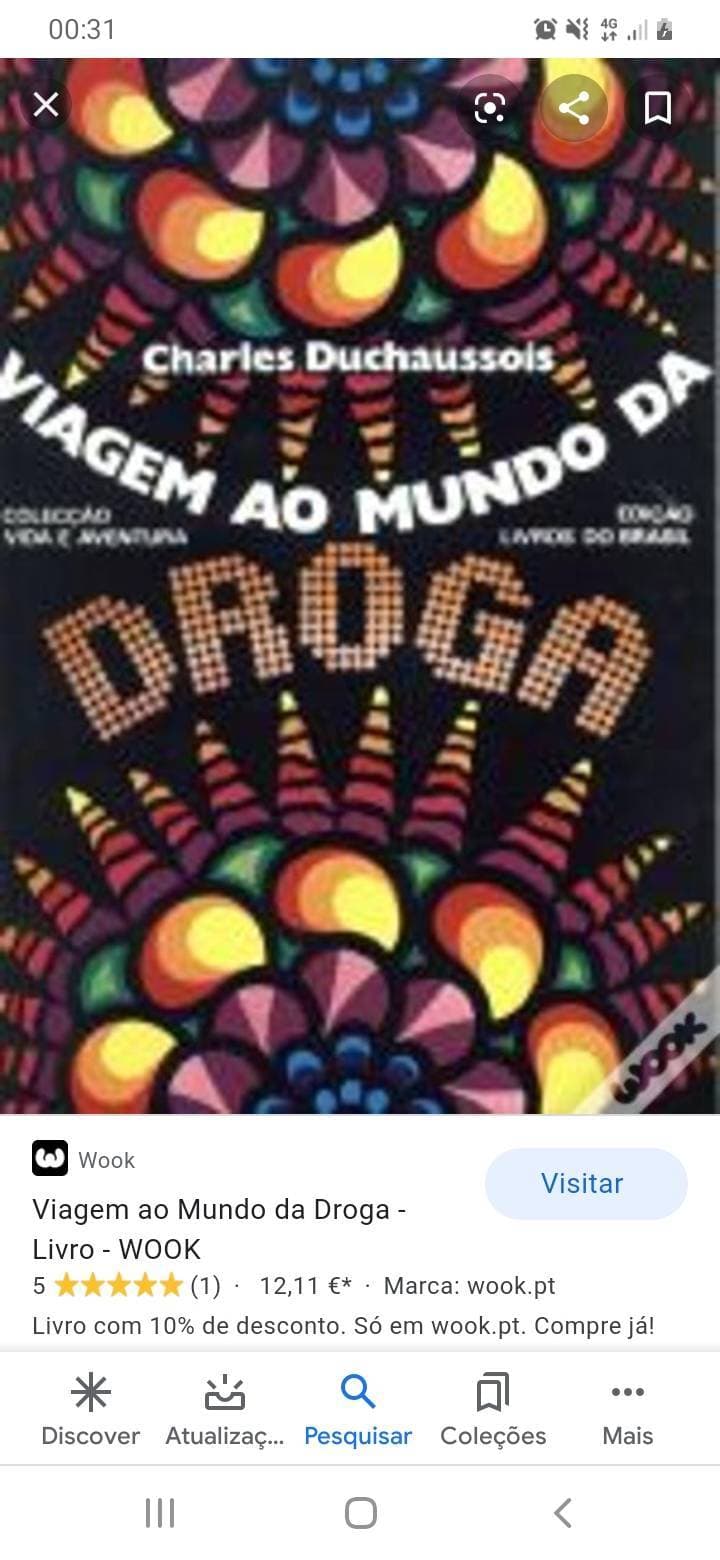 Libro Viagem ao mundo da droga