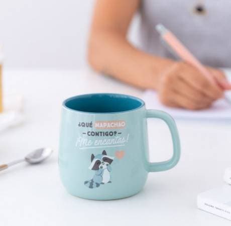 Producto Taza - ¿Qué mapachao contigo? ¡Me encantas! - Mr