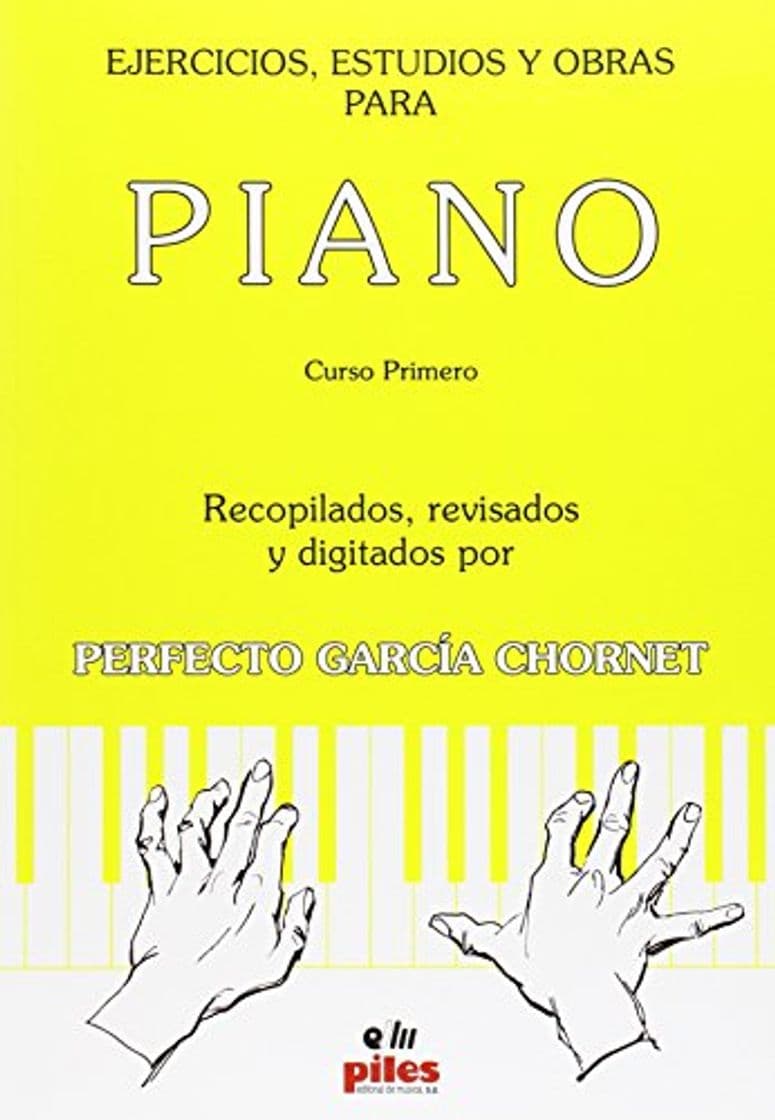 Book Ejercicios, estudios y obras para piano