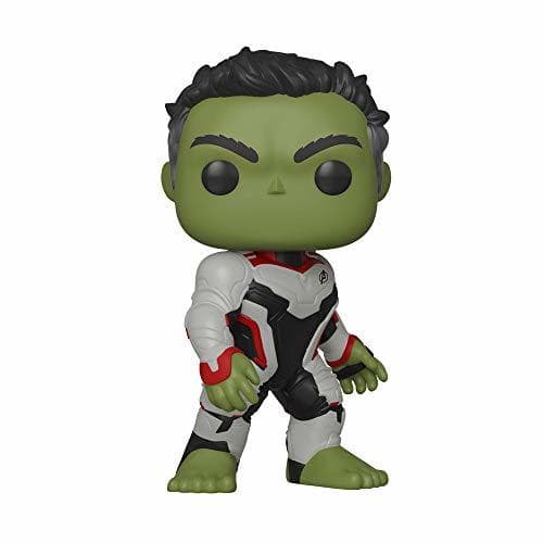 Game Funko- Pop Bobble: Avengers Endgame: Hulk Marvel Collectible Figure, Multicolor, Estándar