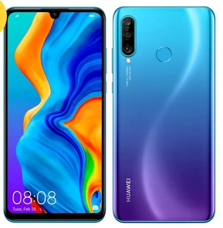 Moda Huawei P30 Lite (128GB, 4GB RAM) 6.15" Display, AI ... - Amazon.com