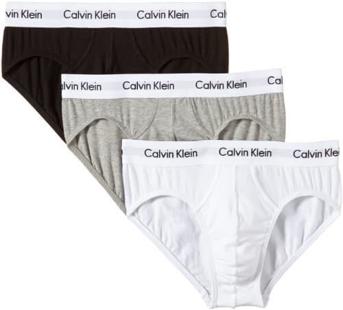 Fashion Calvin Klein 3P Hip Brief, Calzoncillos para Hombre