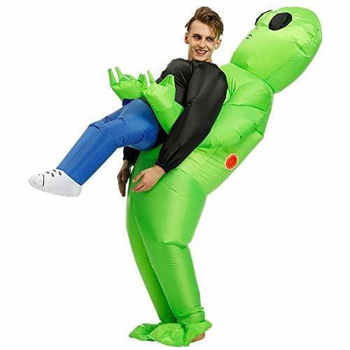 Producto Reuvv - Disfraz Inflable de Alien Verde para Fiesta de Halloween