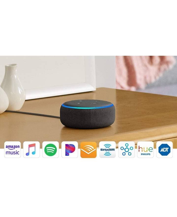 Fashion Smart speaker with Alexa - Charcoal

