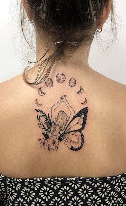 Moda Tatuagem de Borboleta✨