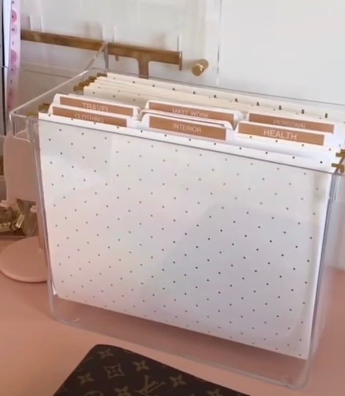 Fashion File Organizer 