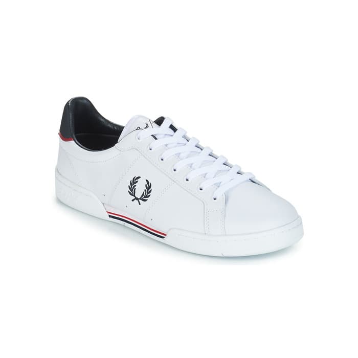 Producto FRED PERRY B721 Leather/Webbing Zapatillas Moda Hommes Blanco