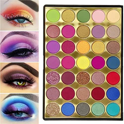 Producto UCANBE BELLE Colorido Maquillaje Sombra de Ojos Paleta pigmentado 35 Colores de