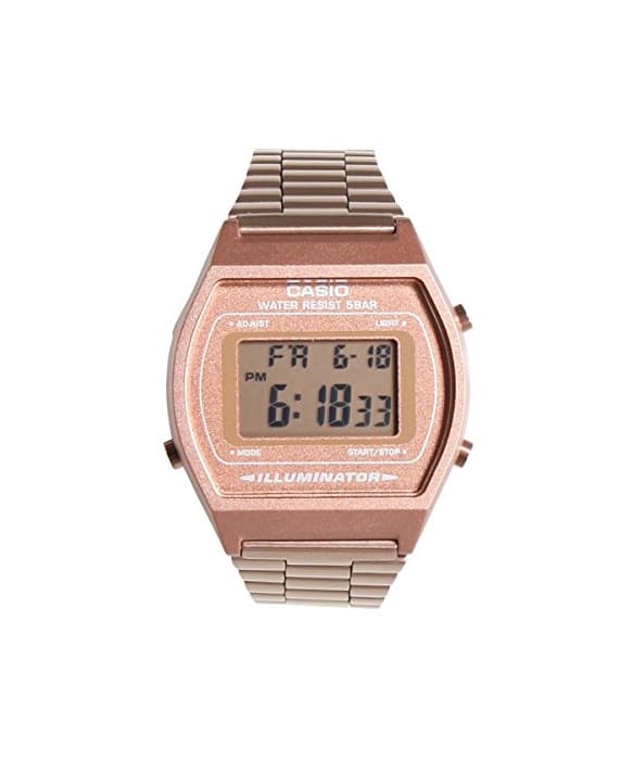 Product Casio Unisex Classic B640WC-5AVT Vintage Watch Rose Gold