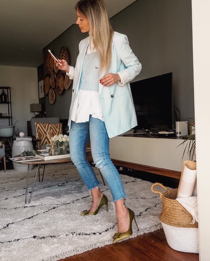 Fashion Blazer baby blue 