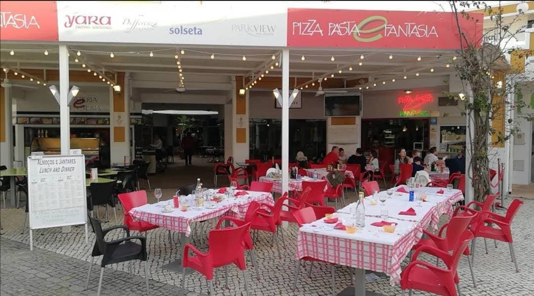 Restaurantes Pizza Pasta Fantasia: Restaurantes de pizza no Algarve