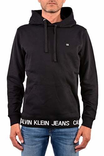 Producto Calvin Klein Jeans Instit Logo Waistband Sudadera con Capucha CK Black