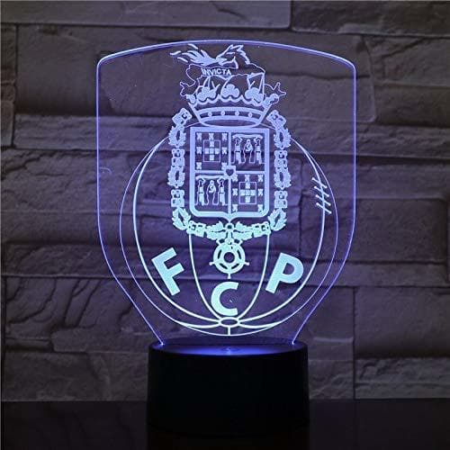 Elemento de la categoría hogar Luz Fantasma 3D Conducido Futebol Clube Do Porto FC Porto ilusión dragões