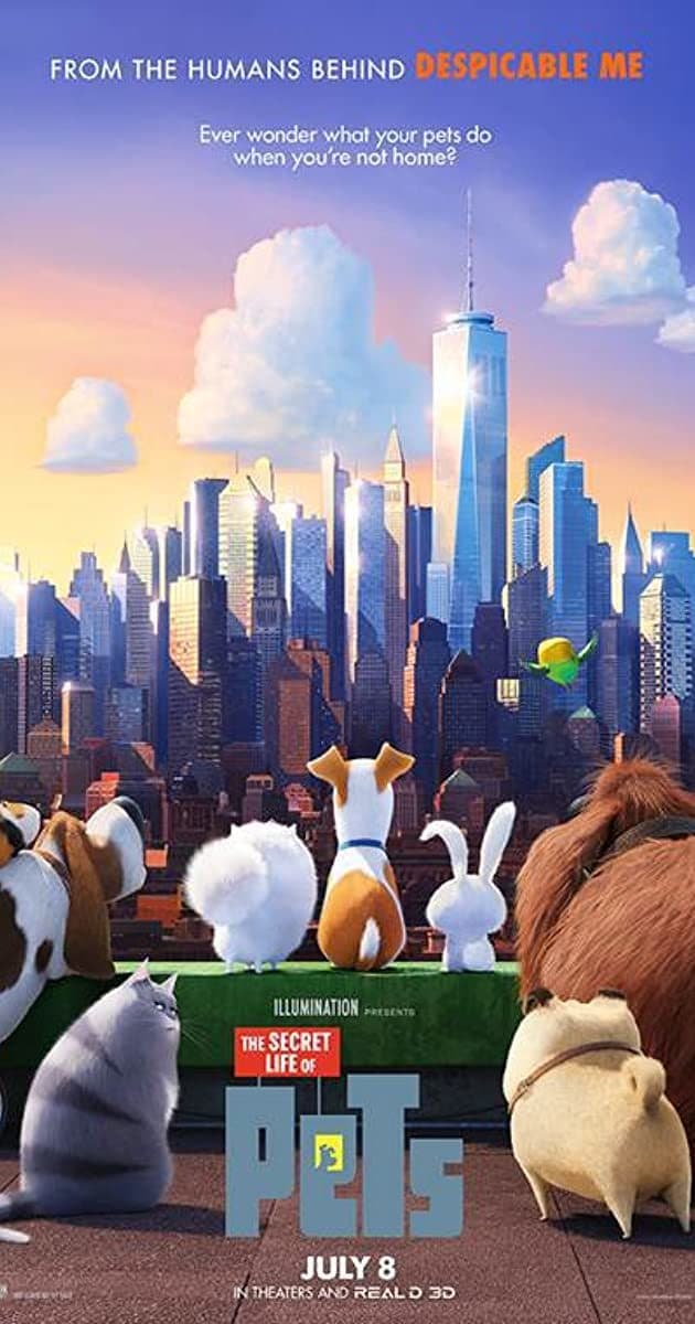 Película The Secret Life of Pets