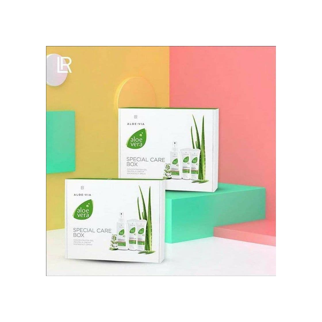 Producto Caja de cuidado especial LR Aloe Via de aloe vera