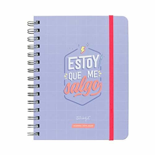 Product Mr. Wonderful Agenda Rotu 2019/2020  "Estoy que Me Salgo" - 160