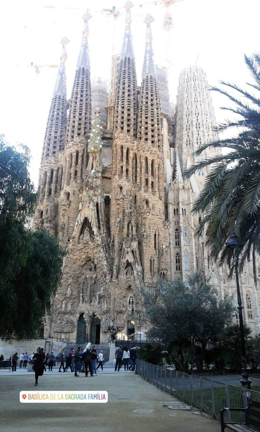 Lugar Basílica Sagrada Familia