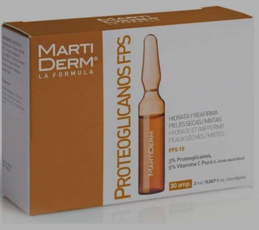 Producto Ampolas Martiderm Proteoglicanos 