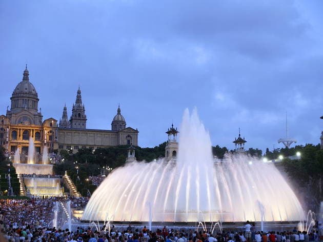 Lugar Fuente Mágica de Montjuïc