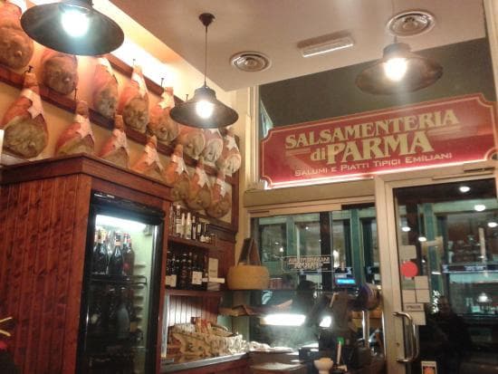 Restaurantes Salsamenteria di Parma