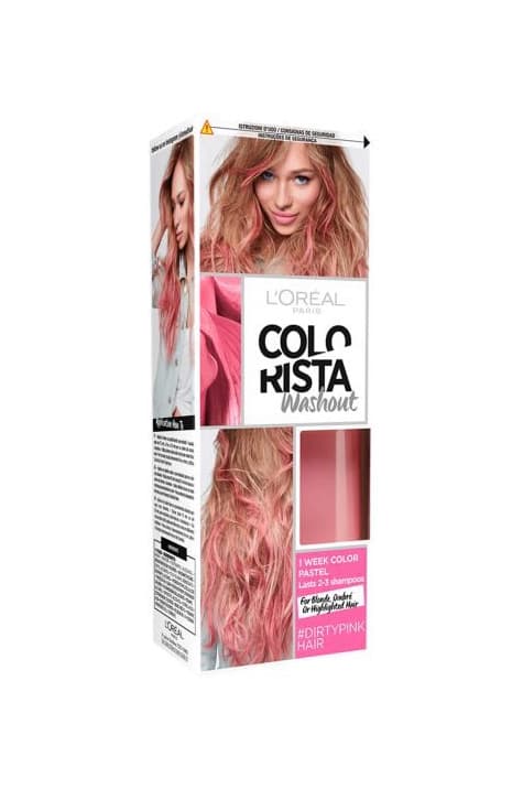 Producto L'Oreal Paris Colorist Wash Out Cor Temporária #3 Dirty Pink