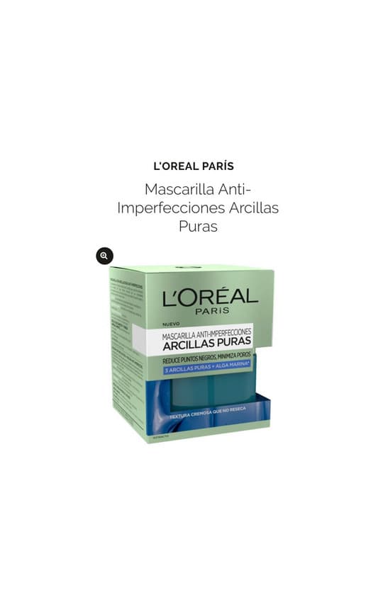 Product Mascarilla arcillas puras