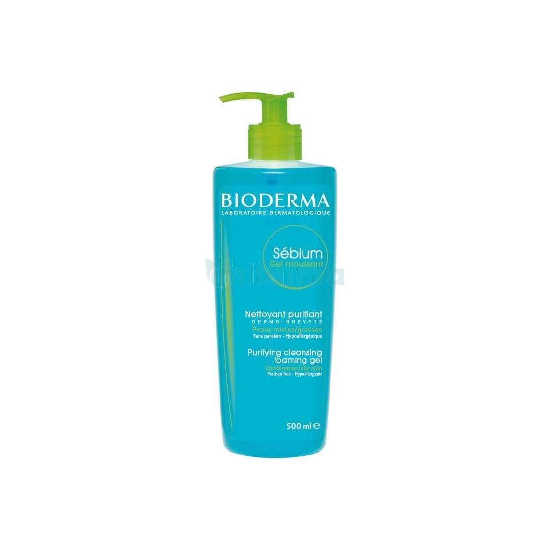 Belleza BIODERMA SEBIUM gel moussant nettoyant purifiant 500 ml