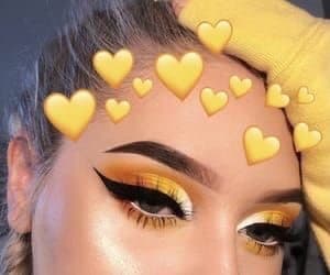 Fashion Yellow Eye Shadow