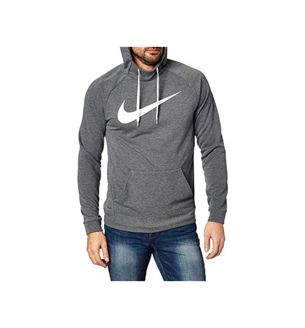 Producto NIKE M Nk Dry Hoodie Po Swoosh Sudadera, Hombre, Charcoal Heathr