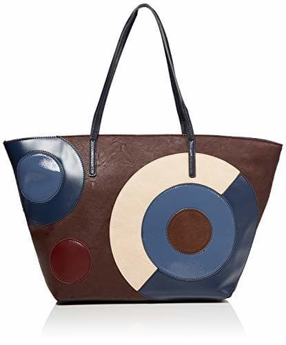 Lugar Desigual 19WAXPBS - Bolso de hombro de Sintético Mujer 29.5x12x31 cm