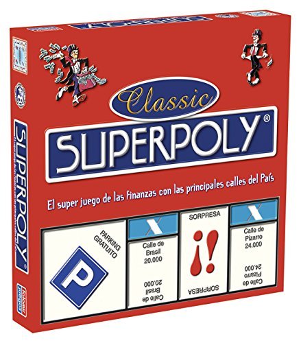 Producto Falomir Superpoly, Juego de Mesa, Clásicos, Multicolor