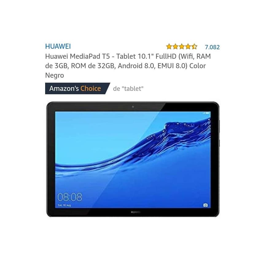 Producto Tablet 10.1" HUAWEI