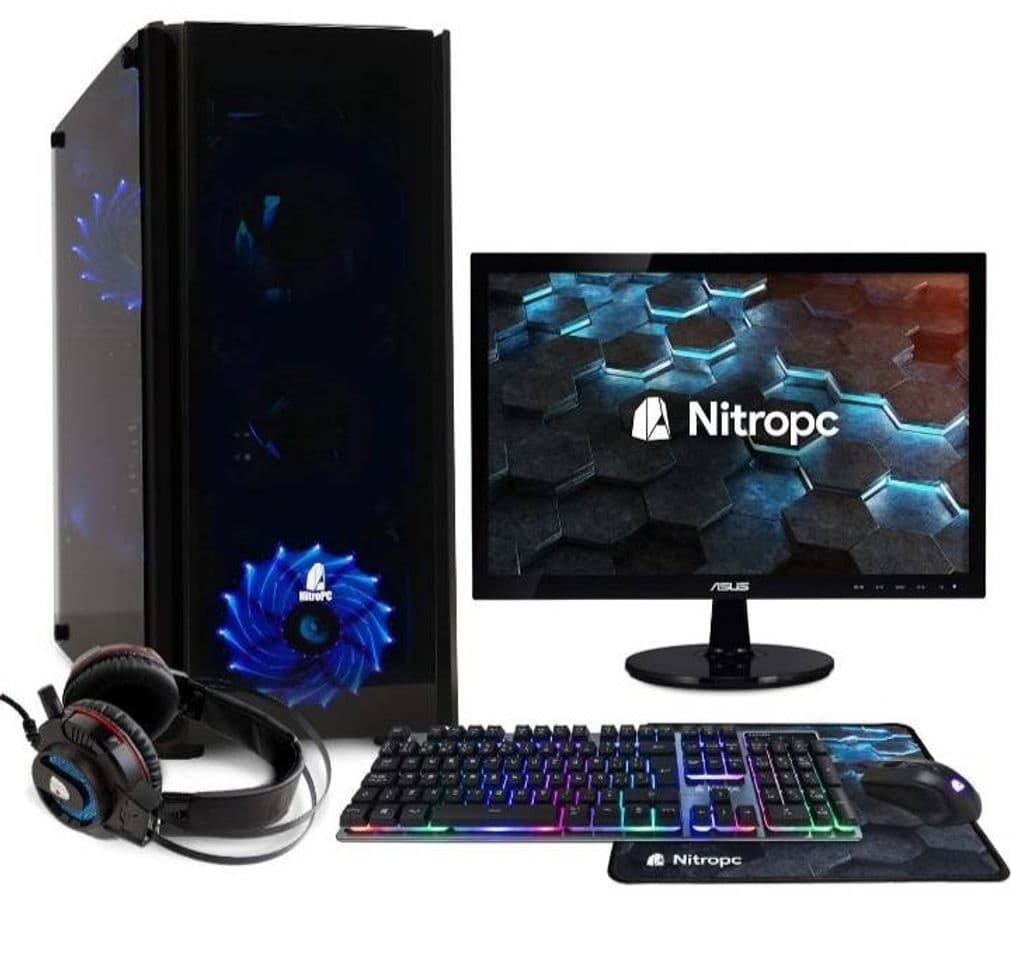 Producto NITROPC - PC Gaming Pack Bronze Rebajas | PC Gamer (CPU Ryzen