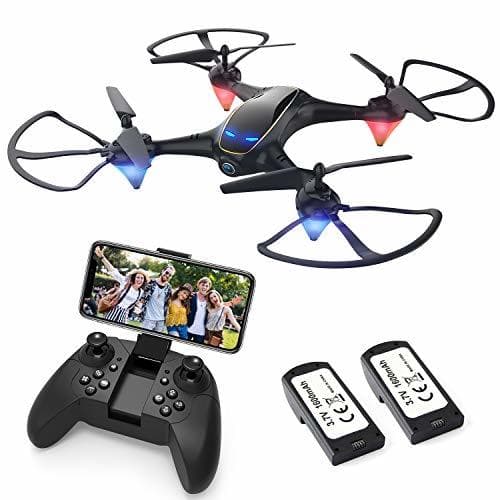 Product EACHINE E38 Drones con Cámara para Adultos LED Tiempo de Vuelo Largo