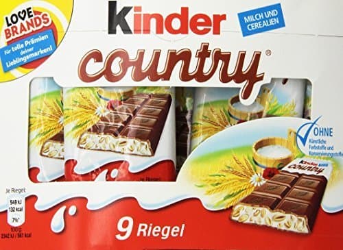 Product Kinder Country Milk Chocolate with Rich Milk Filling