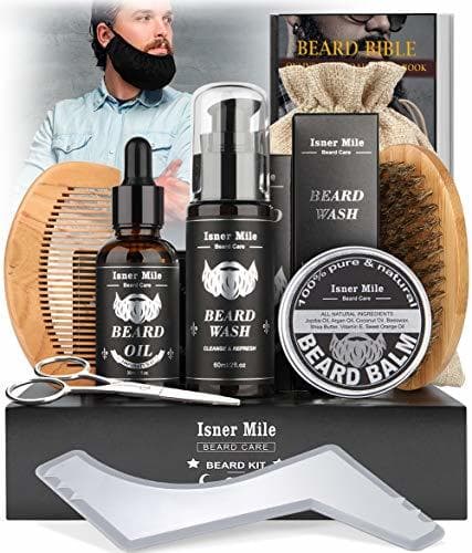 Belleza Kit Barba Cuidado Para Hombres