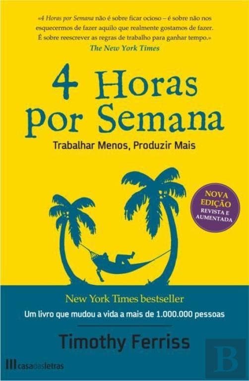 Book Trabalhar 4 horas por semana 