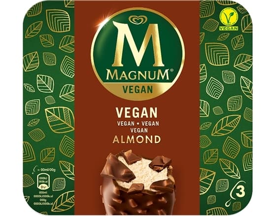 Moda Magnum Gelado de Amêndoa Vegan