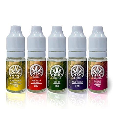 Producto PACK E-LIQUID CBD 5 SABORES 50MG