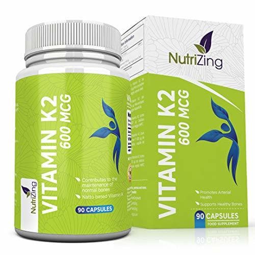 Producto Vitamina K2 Alta resistencia 600 mcg