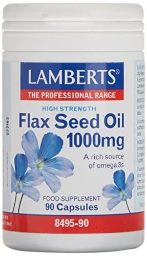 Producto Lamberts Aceite de Semillas de Lino 1000 mg