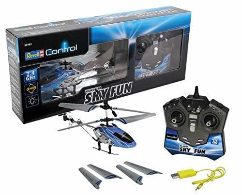 Lugar Revell - Helicóptero Sky Fun RTF/3CH con radiocontrol, 2.4 GHz