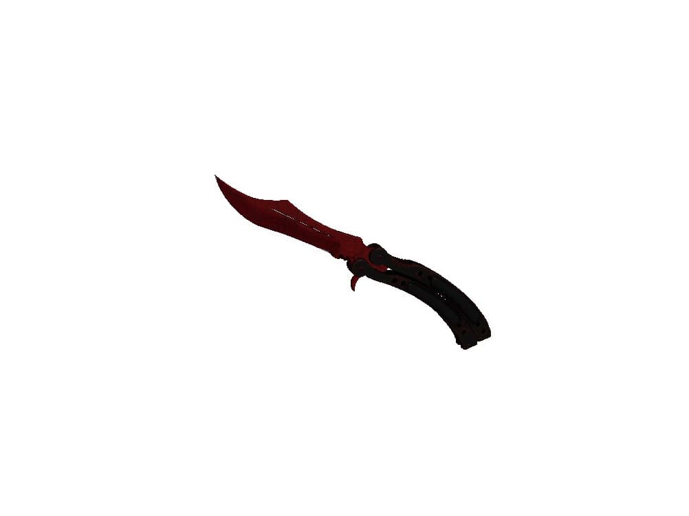 Product Butterfly-Knife-Crimson-Web