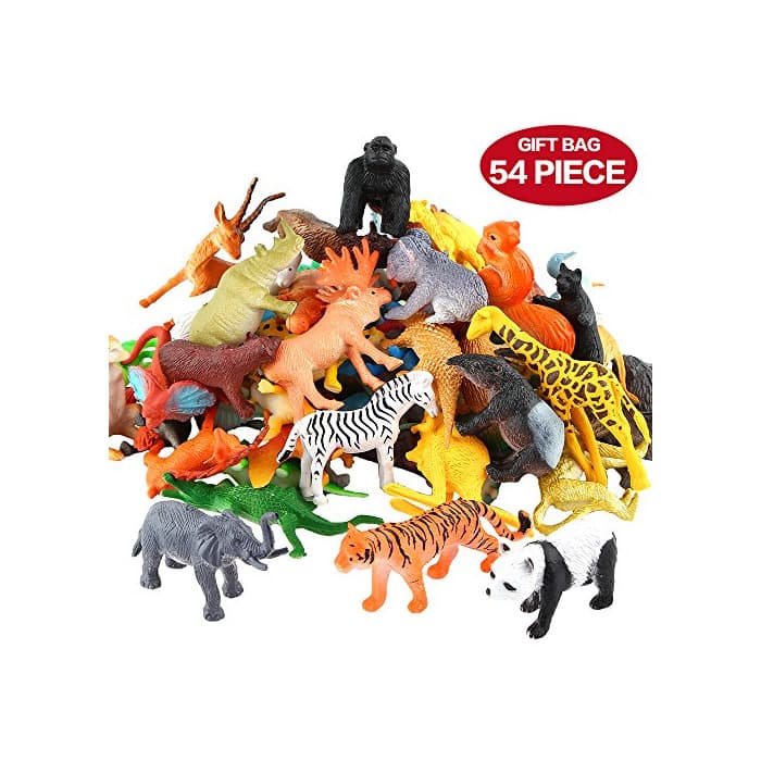 Product Conjunto de Juguetes Animales de Mini Selva de 54 Piezas