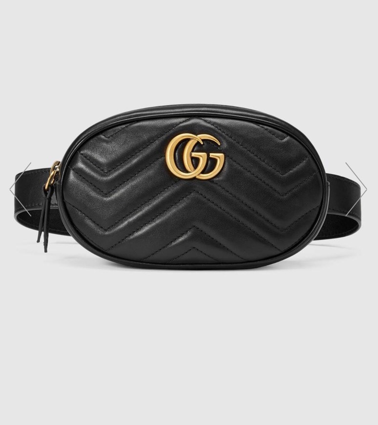 Fashion Gucci Bolsa con Cinturon GG Marmont de Piel Matelassé