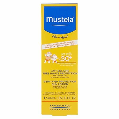 Beauty MUSTELA LECHE SOLAR ROSTRO 50+ 40 ML